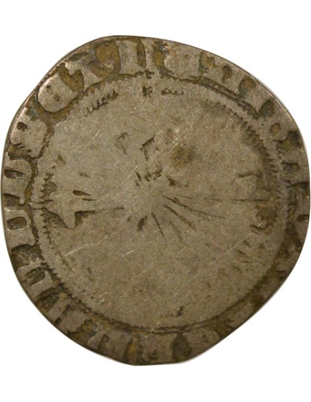 Espagne Ferdinand & Isabelle Ferdinand & Isabelle - 1/2 Real Argent - 1520 / 1525 B Burgos 1/2 real Argent 1520-1525 Burgos