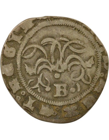 Espagne Ferdinand & Isabelle Ferdinand & Isabelle - 1/2 Real Argent - 1520 / 1525 B Burgos 1/2 real Argent 1520-1525 Burgos