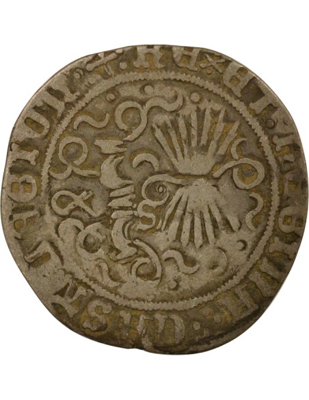 Espagne Ferdinand & Isabelle Ferdinand & Isabelle - Real Argent - 1530 / 1540 S Séville 1 real Argent 1530-1540 S Séville