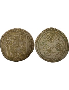 Espagne Ferdinand & Isabelle Ferdinand & Isabelle - Real Argent - 1497 / 1560 S Séville 1 real Argent 1497-1560 S Séville