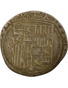Espagne Ferdinand & Isabelle Ferdinand & Isabelle - Real Argent - 1497 / 1560 S Séville 1 real Argent 1497-1560 S Séville 2