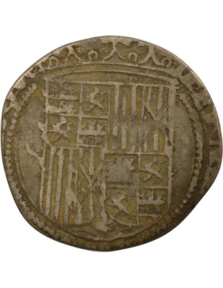 Espagne Ferdinand & Isabelle Ferdinand & Isabelle - Real Argent - 1497 / 1560 S Séville 1 real Argent 1497-1560 S Séville