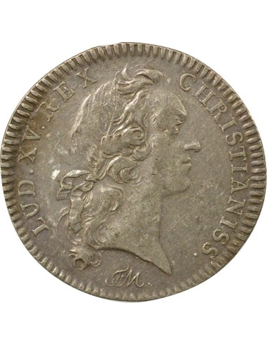 Louis XV Chambre de Commerce de la Rochelle 1 jeton Argent