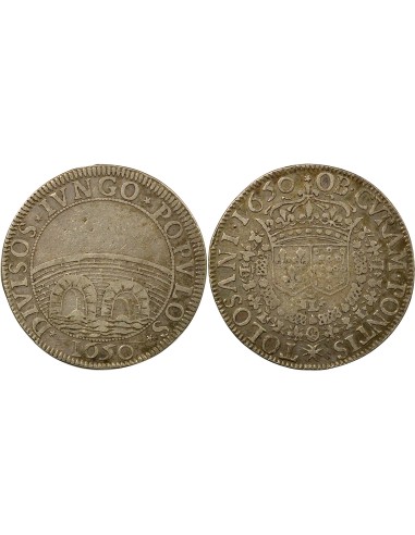 Pont de Toulouse 1 jeton Argent 1650