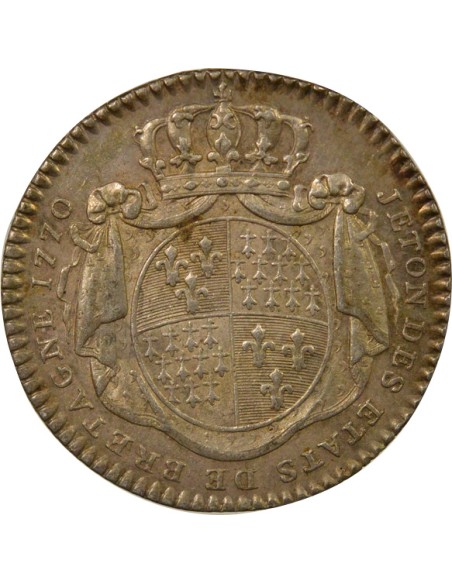 Louis XV Etats de Bretagne Argent 1770
