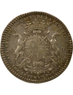 Nicolas Lambert Prévôt de Paris 1 jeton Argent 1725 2