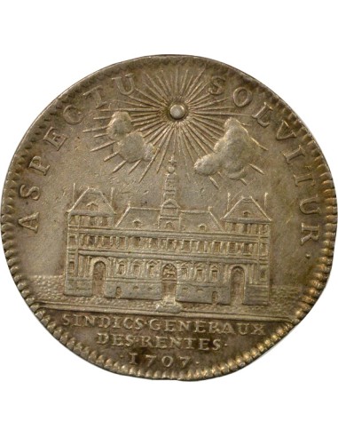 Louis XIV Syndics Généraux des Rentes Argent 1707