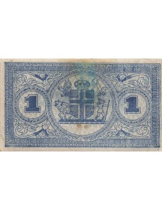 Islande 1 Krona - 1941 - Bleu - P.22h 1 krona 1941 2