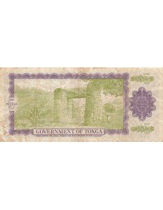 Tonga 5 Pa'anga - Reine Salote - 1967 - P.16a 5 pa anga 1967 2