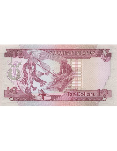 Reine d'Angleterre et du Commonwealth 10 Dollars - ND (1977) - Remplacement - P.7b 10 dollars 1977