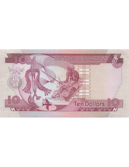 Reine d'Angleterre et du Commonwealth 10 Dollars - ND (1977) - Remplacement - P.7b 10 dollars 1977