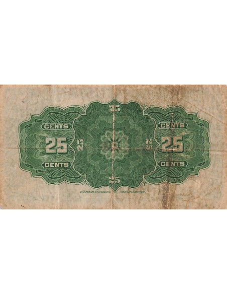 Canada 25 Cents - Britannia - 02-07-1923 - P.11b 25 cents 1923