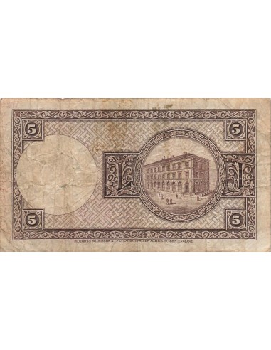 Islande 5 Kronur - Jon Eriksson - 15-04-1928 - P.27 5 kronur 1928