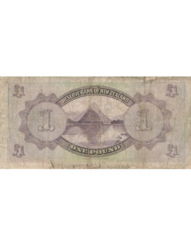 Nouvelle-Zélande 1 Pound - Tawhiao - 01-08-1934 - P.155 1 pound 1934