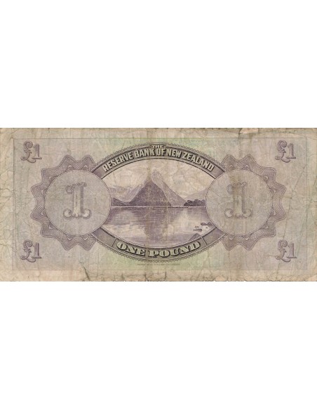 Nouvelle-Zélande 1 Pound - Tawhiao - 01-08-1934 - P.155 1 pound 1934
