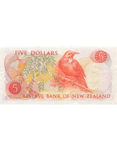 Reine d'Angleterre et du Commonwealth 5 Dollars - Elisabeth II - ND (1975-77) - P.165c 5 dollars 1975