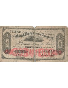 Bornéo du Nord 1 Dollar - 01-01-1936 - P.28 1 dollar 1936