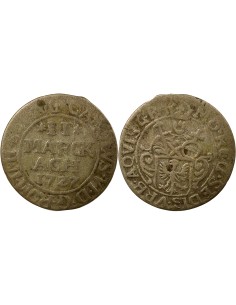 Etats Allemands (Aix-La-Chapelle) Charles VI du Saint Empire Charles VI - 2 Marks Argent - 1727 2 mark Argent 1727