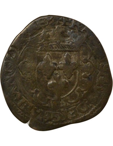 François Ier A la Croisette 1 douzain Billon 1541-1547 E Tours