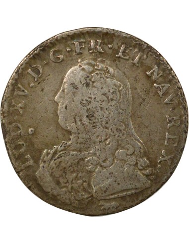 Louis XV au Buste Habillé 1/10 ecu Argent 1731 A - Paris