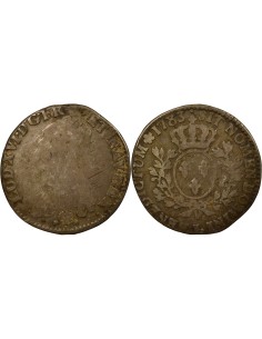 Louis XVI au Buste Habillé 1/2 écu Argent 1783 L Bayonne