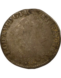 Louis XVI au Buste Habillé 1/2 écu Argent 1783 L Bayonne 2