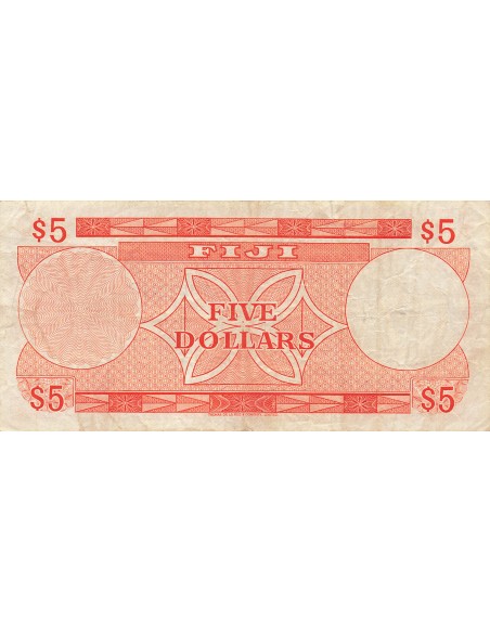 Reine d'Angleterre et du Commonwealth 5 Dollars - Elisabeth II - ND (1974) - P.73 5 dollars 1974