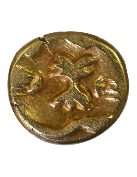 Gaule (Morins) au Bateau 1/4 statère Or Ie Siècle Av JC