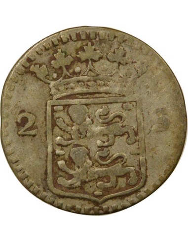 Pays-Bas Frise Occidentale - 2 Stuivers Argent - 1785 Hoorn 2 stuivers Argent 1785 Hoorn