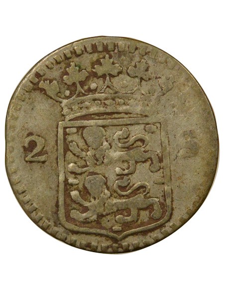 Pays-Bas Frise Occidentale - 2 Stuivers Argent - 1785 Hoorn 2 stuivers Argent 1785 Hoorn