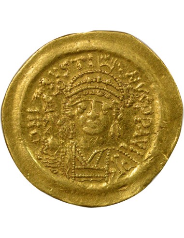 Empire Byzantin Justin II Justin II - Solidus Or - 565 / 578 Constantinople 1 solidus Or 565-578 Constantinople