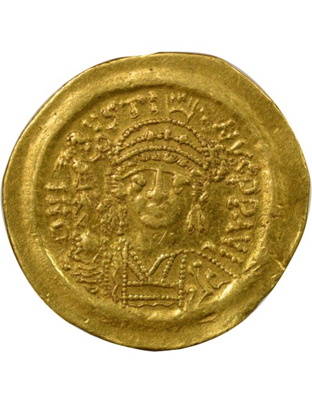 Empire Byzantin Justin II Justin II - Solidus Or - 565 / 578 Constantinople 1 solidus Or 565-578 Constantinople