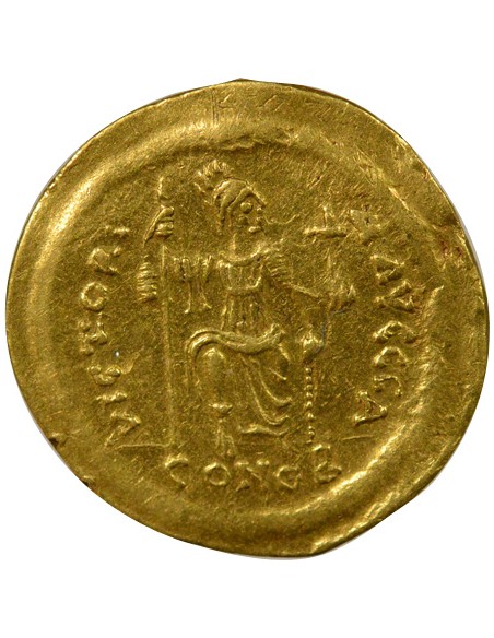 Empire Byzantin Justin II Justin II - Solidus Or - 565 / 578 Constantinople 1 solidus Or 565-578 Constantinople