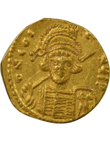 Empire Byzantin Constantin IV Classe IIIc 1 solidus Or 674-681 Constantinople