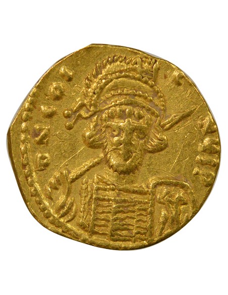 Empire Byzantin Constantin IV Classe IIIc 1 solidus Or 674-681 Constantinople