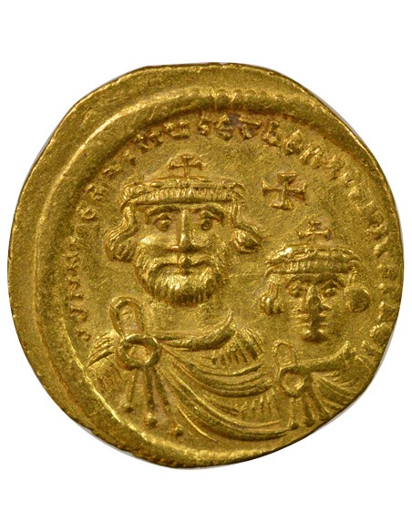 Classe IIa - 613 / 616 Constantinople 1 solidus Or 626-629 Constantinople