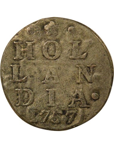 Pays-Bas Hollande - 2 Stuivers Argent - 1757 Dordrecht 2 stuivers Argent 1757 Dordrecht