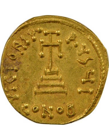Empire Byzantin Héraclius Classe III 1 solidus Or 629-631 Constantinople