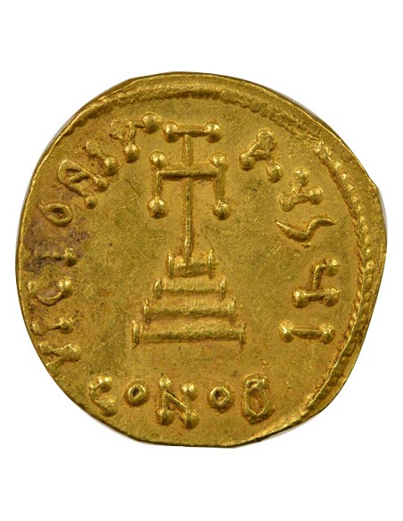 Empire Byzantin Héraclius Classe III 1 solidus Or 629-631 Constantinople