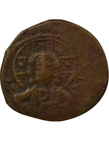 Byzance Michel VII Doukas Classe H 1 follis Bronze 1071-1077 Constantinople