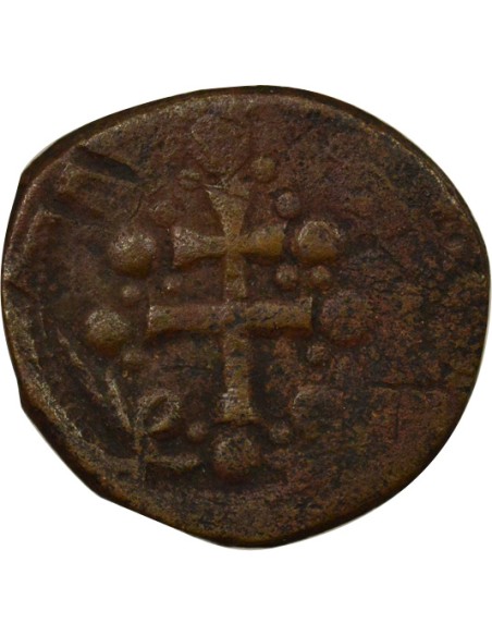 Byzance Michel VII Doukas Classe H 1 follis Bronze 1071-1077 Constantinople