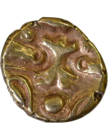 au Bateau & Annelets 1/4 statère Or Ie Siècle Av JC