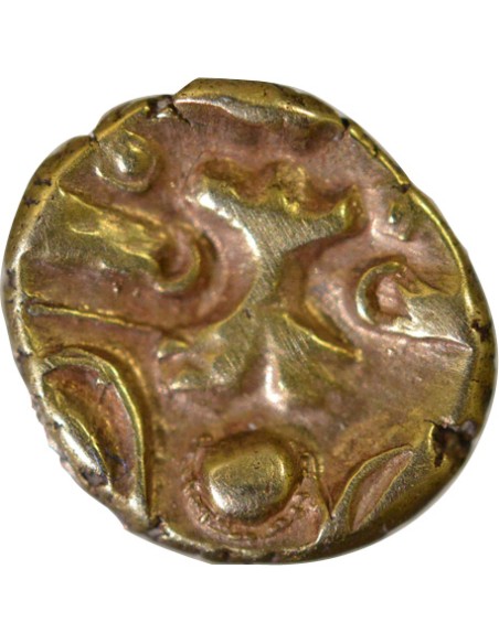 au Bateau & Annelets 1/4 statère Or Ie Siècle Av JC