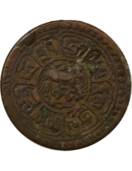 Tibet Sho - An 55 (1921) 1 sho Cuivre An 55 (1921)