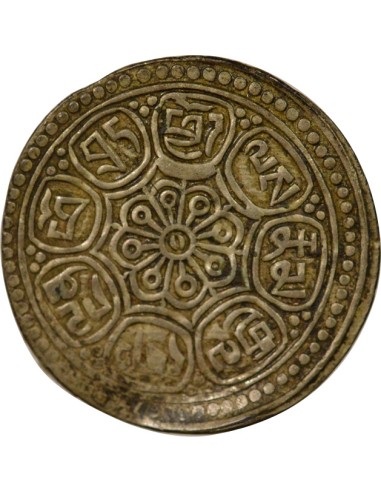 Tibet Type F 1 tangka Argent 1912-1922