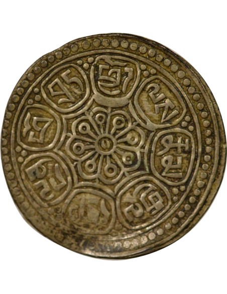Tibet Type F 1 tangka Argent 1912-1922