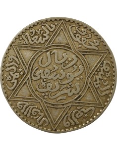 Maroc Youssef Youssef - 10 Dirhams Argent - 1331 AH (1913) 10 dirhams Argent 1331 AH (1913) A Paris 2