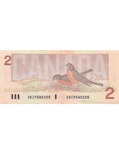 Reine d'Angleterre et du Commonwealth 2 Dollars - Elisabeth II - 1986 - P.94c 2 dollars 1986