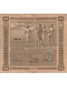 Finlande 100 Markaa - 1939 - P.73 100 marka 1939
