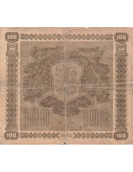 Finlande 100 Markaa - 1939 - P.73 100 marka 1939